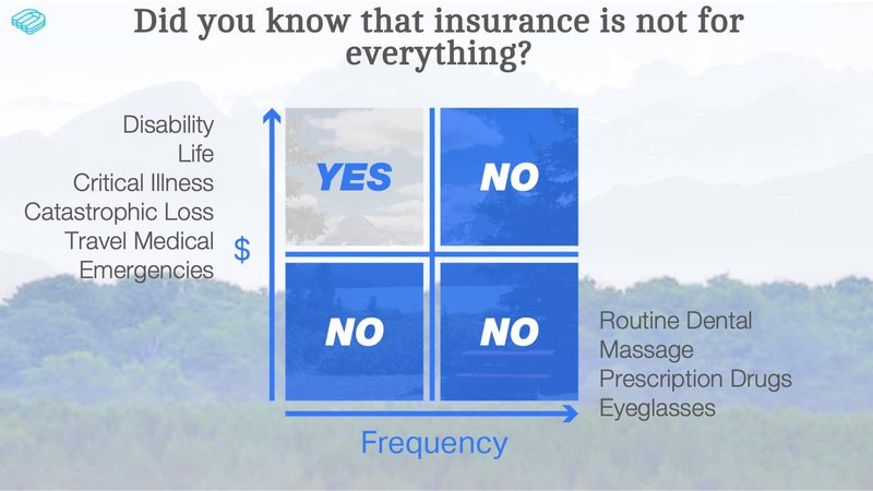 HSA Insure the Unexpected Self-insure the Expected